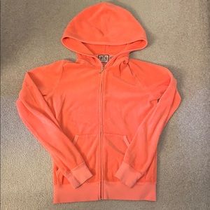 Juicy Couture Zip Up Hoodie Size M EUC